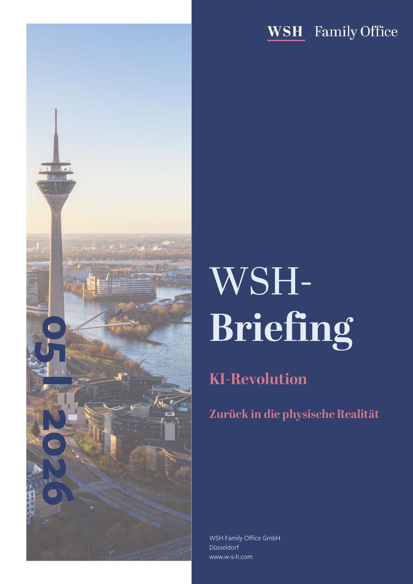 WSH Briefing – KI-Revolution. Zurück in die physische Realität